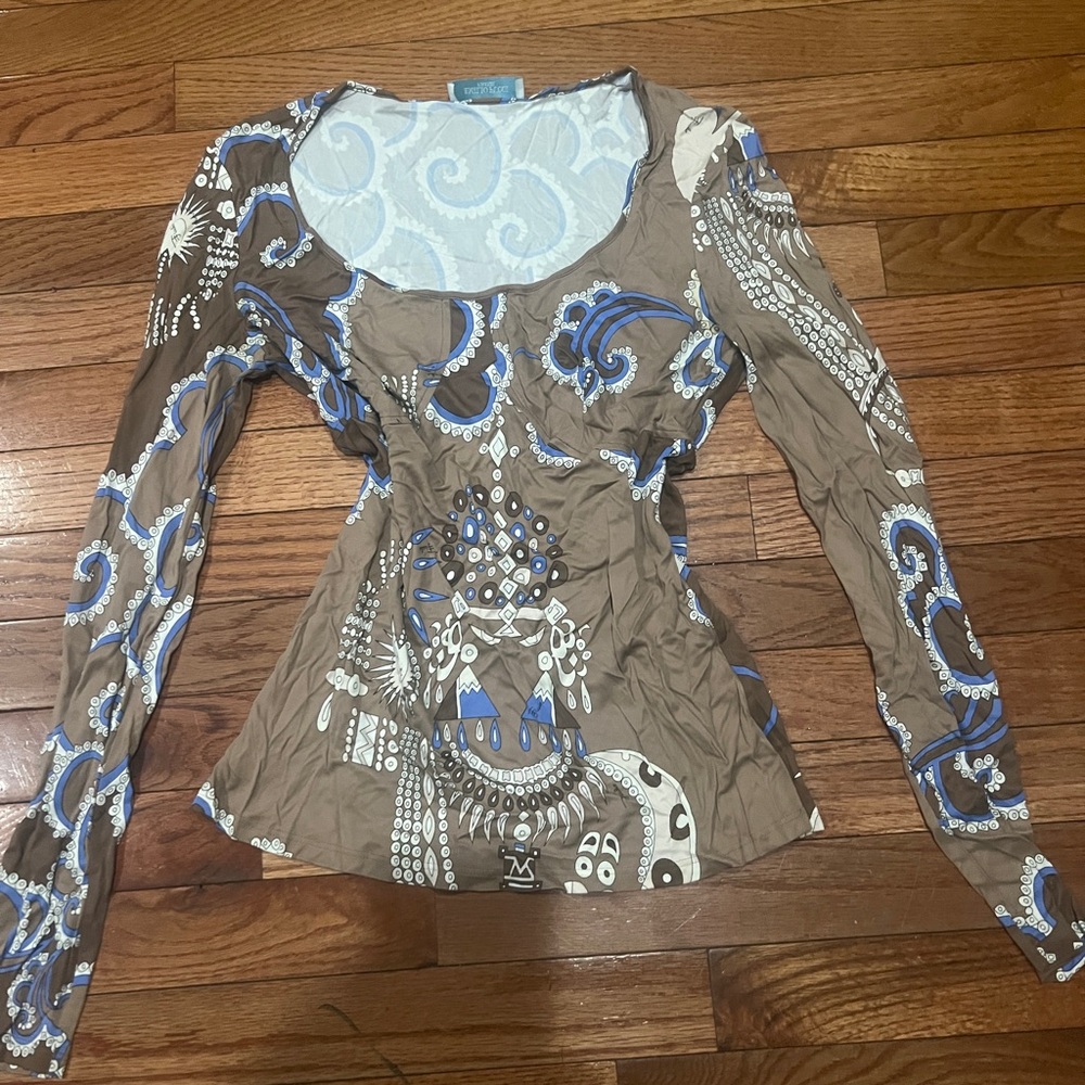 EMILIO PUCCI LONG SLEEVE SHIRT